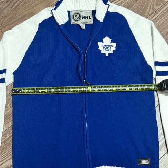 Vintage Toronto Maple Leafs Men’s XL Zip-Up Sweater - Picture 8 of 11
